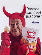 Bert Lahr, who played the cowardly lion in �The Wizard of Oz,� went on to star in a famous ad campaign with the premise that fighting temptation is futile.